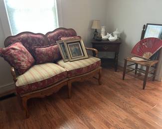 French country small sofa