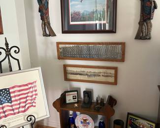 Local military memorabilia