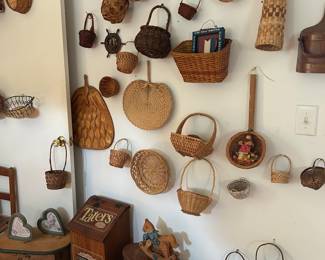 Unique collection of baskets