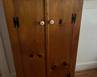 Pine primitive cabinet