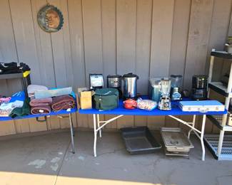 Towels and kitchware.