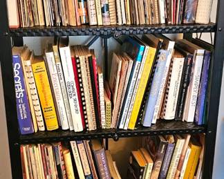 Vintage cookbooks.