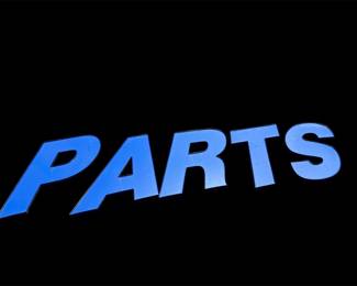 Auto Part Sign letters