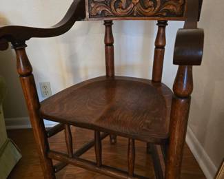 Beautiful sturdy wooden chair