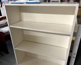 Four shelf bookcase with adjustable shelves