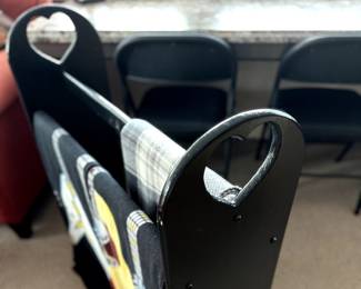 Quilt/blanket rack - handy for storage of throws and blankets.