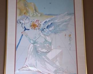 Artist Proof Of Watercolor Angel
