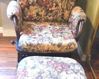 Dutailier Glider Rocker wOttoman 