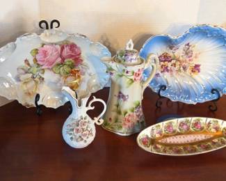 Vintage China Limoge, Lefton, Etc