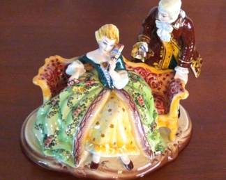 Elizabethan Porcelain Figurines Italy