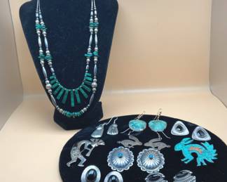 Sterling Silver Native American Design Jewelry