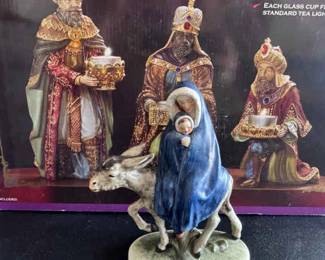 Three Kings Candleholders, Goebel Mary
