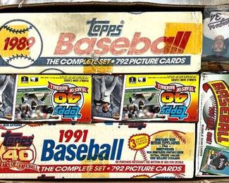 Topps 1990s Baseball Card Collection  Unopened