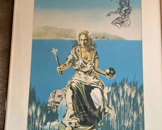 Salvador Dali Lithograph