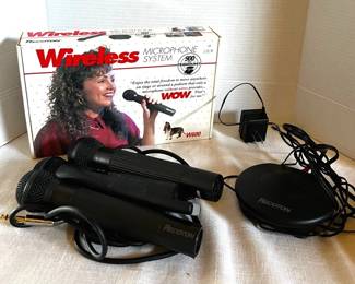 Recoton Wireless Microphone System
