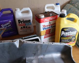 Various fluids and sealers