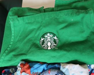 Using your fancy coffee maker to simulate your local shop, dress the part.