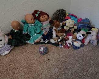 Some stuffies for the little ones.
