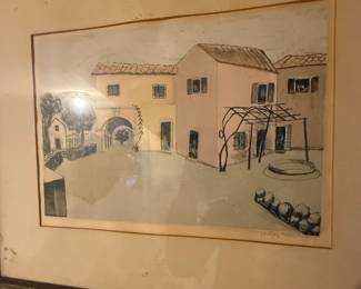 Leslie Crawford water color