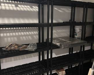 Several Storage Shelves
