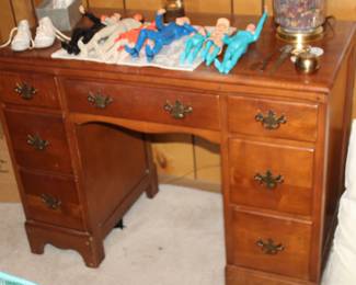 maple "Early American" desk