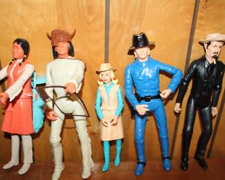 Johnny West Fort Apache fighters figurines