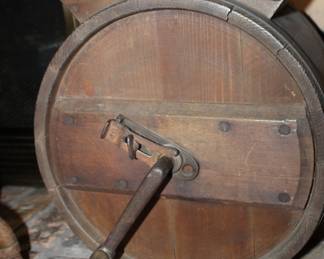 wood butter churn