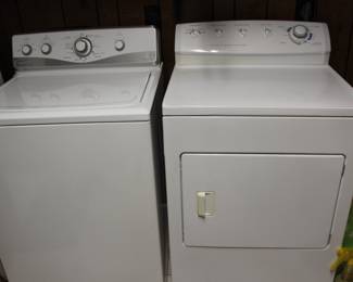 Maytag washer and Frigidaire dryer