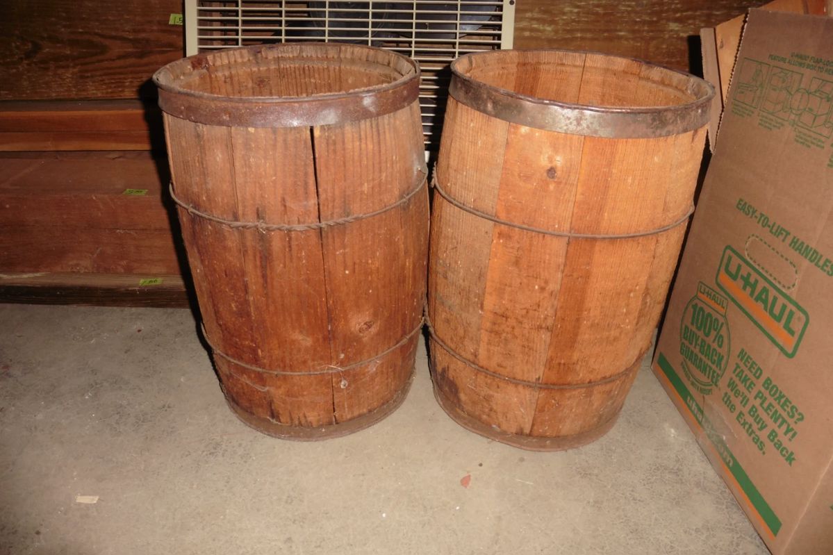 Vintage Nail Barrels