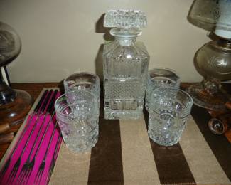Crystal Decanter Set