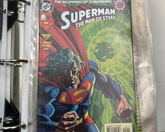 Lots of vintage comic books!