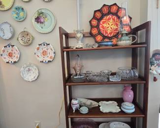 A variety of vintage dishes with brands you will recognize: Franciscan, Nortake, Lenox, etc