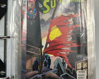 Lots of vintage comic books!