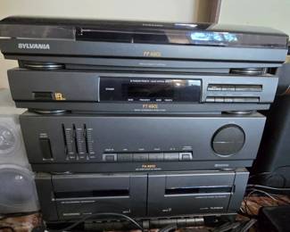Sylvania stereo components