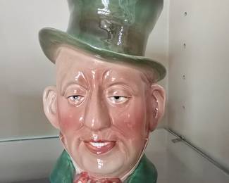 Vintage Beswick David Copperfield Mr. Micawber ceramic vase