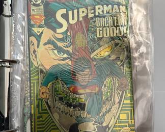 Lots of vintage comic books!