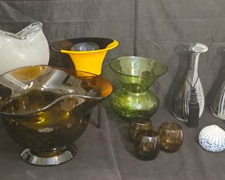 Hand Blown Glass pieces