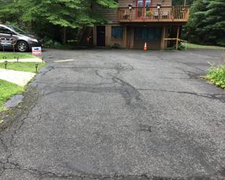 Follow the signs to the back yard for parking.