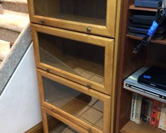 Faux barrister bookcase