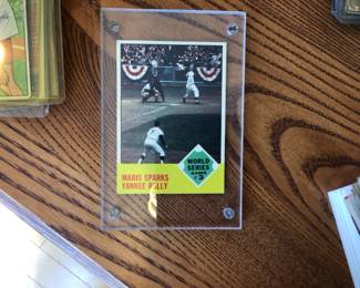 Collection of baseball cards. Will be sold as a lot
