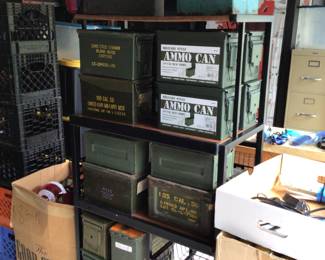 20 antique ammo cans & 4 repros