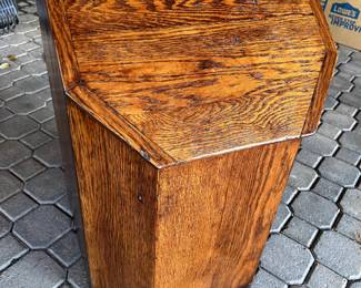 Antique coffee bin
