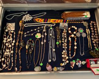 Great selection of costume jewelry