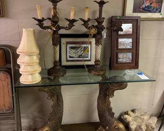 Dolphin table