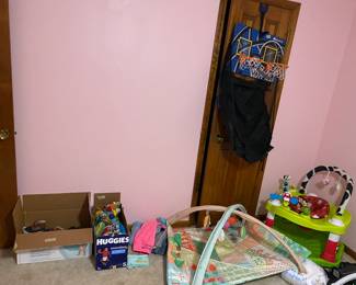 baby toys and shoes