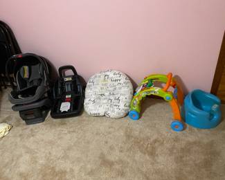 infant car seat, bumbo seat, walker