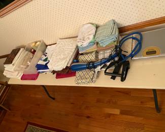 scale, pillow casses, ristance bands