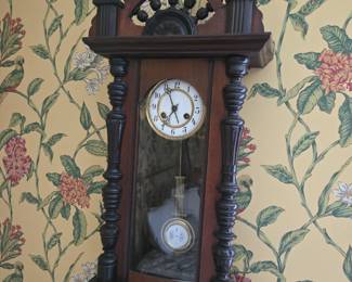 Victorian wall clock