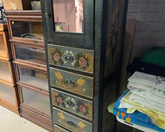 Men's painted chest