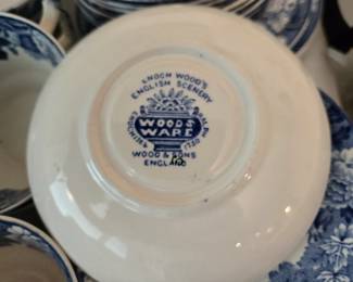 Woods Ware set of dishes